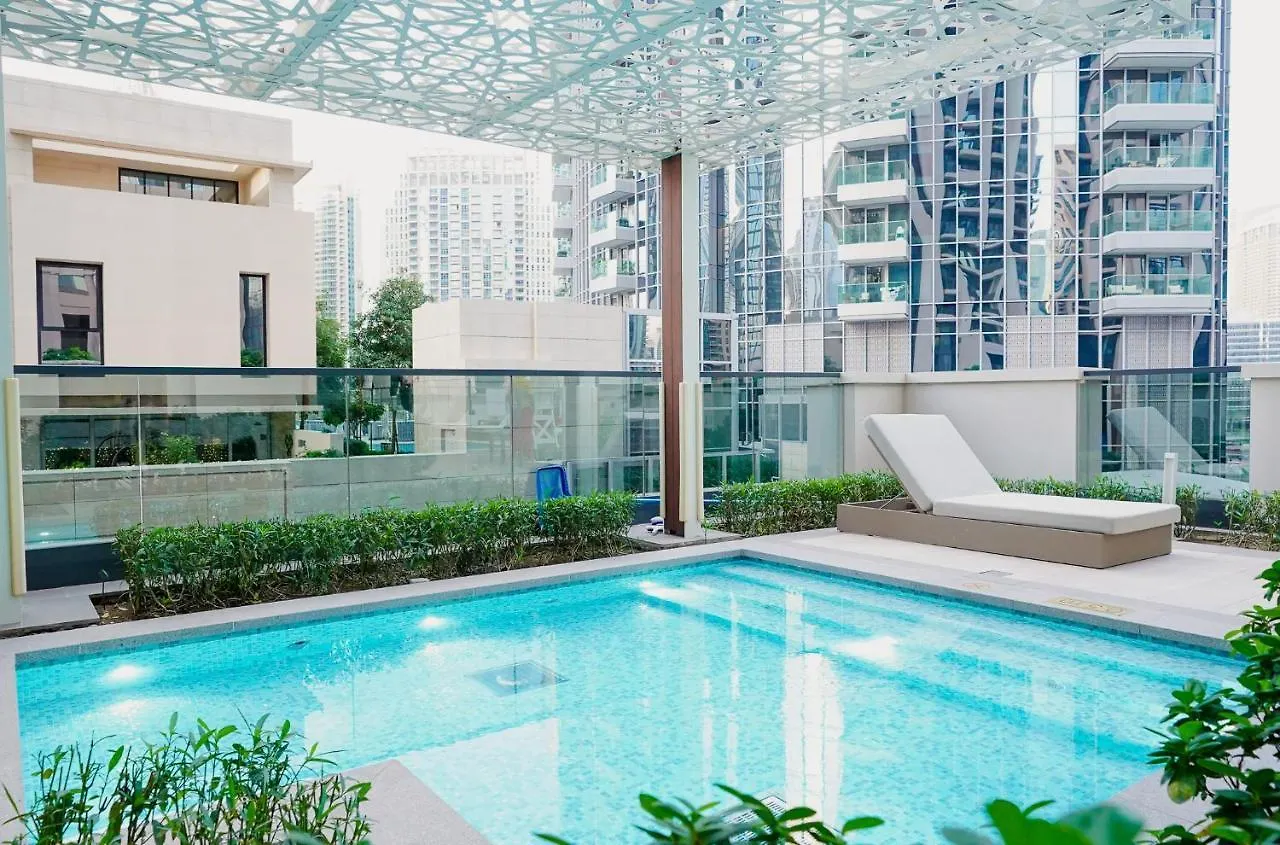 Apartment Citihome-1Br In Act One With Burj Khalifa View At Pool Dubai United Arab Emirates